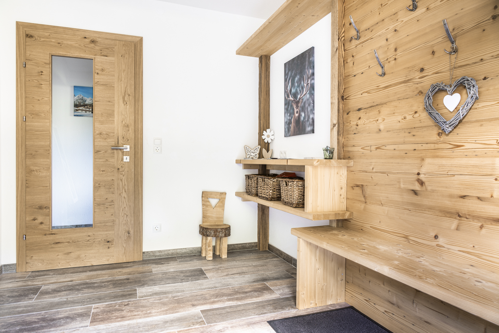 Badezimmer der Ferienwohnung Maierlehen